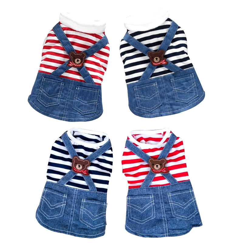 Dog Jeans Hoodie | קפוצ’ון ג'ינס לכלב